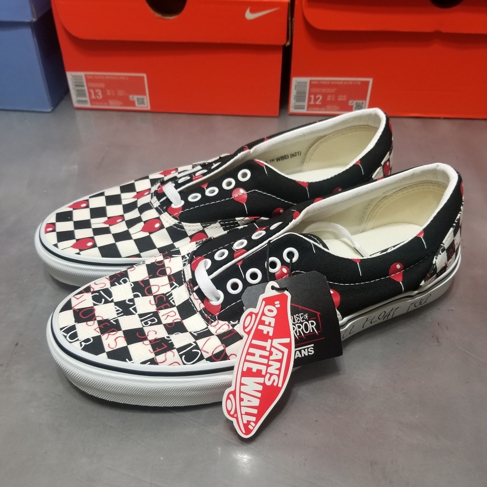 Vans x IT House Of Terror Pennywise Horror Movie Mens Women's